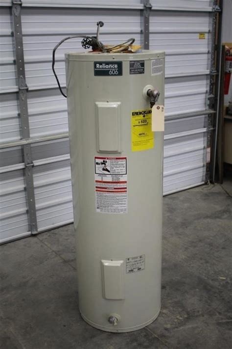 reliance 606 gas water heater manual PDF