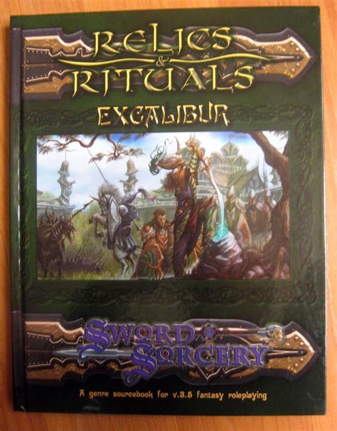 relics and rituals excalibur sword and sorcery d20 Epub