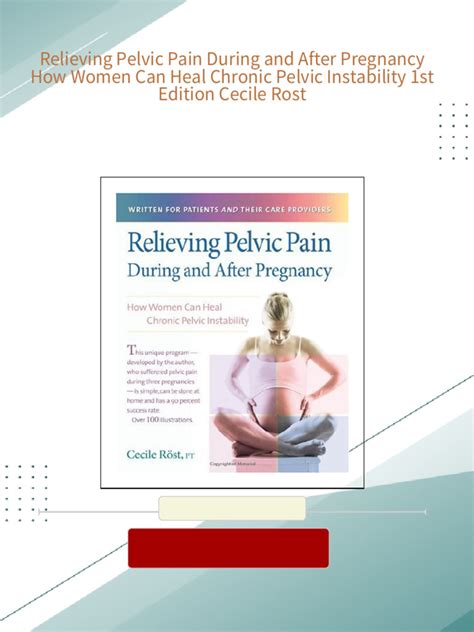 relieving pelvic pain during and after pregnancy how women can heal chronic pelvic instability Kindle Editon