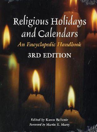 religious holidays and calendars an encyclopedic handbook Reader
