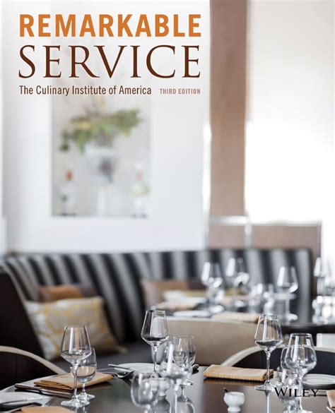 remarkable service culinary institute america Reader