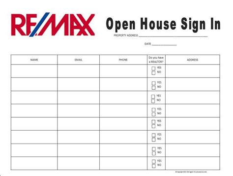 remax open house sign in sheet template ebooks pdf Ebook Epub