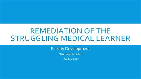 remediation of the struggling medical learner Kindle Editon