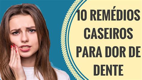 remedio para dor forte de dente