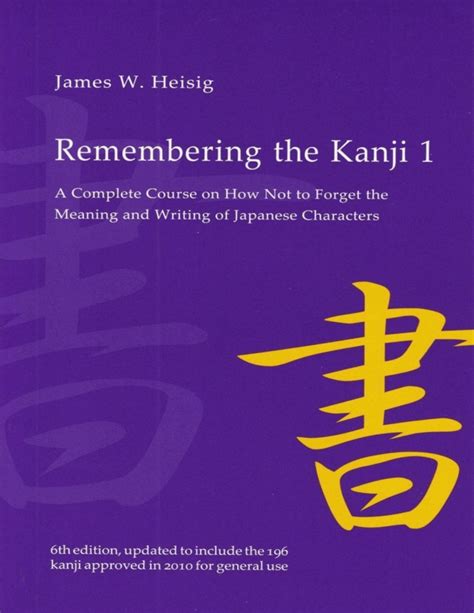 remembering the kanji 1 a complete course on how not to forget the meaning and writing of japanese characters Reader