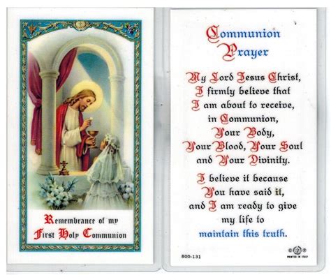 remembrance of my first holy communion girl PDF