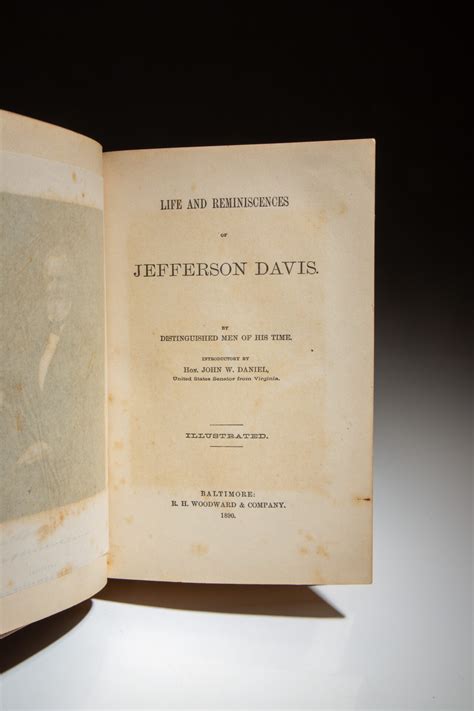 reminiscences jefferson davis classic reprint PDF