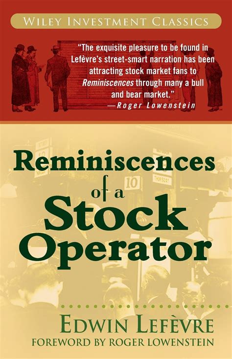 reminiscences of a stock operator book