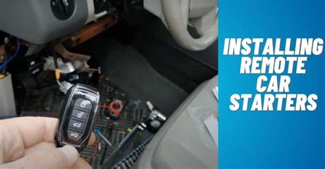 remote auto starters installation Epub