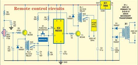 remote control circuit diagram peujout Reader