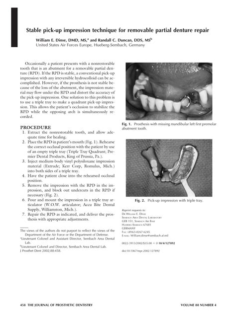 removable partial denture repair pdf PDF