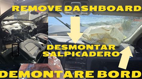 remove audi q7 dashboard Reader