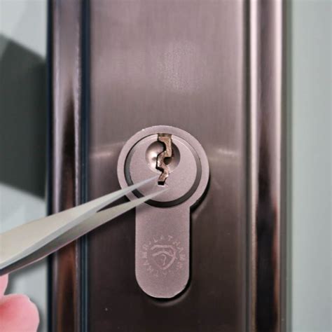 remove broken key from lock