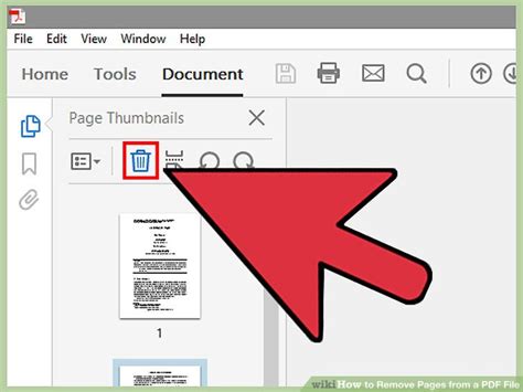 remove page from pdf PDF