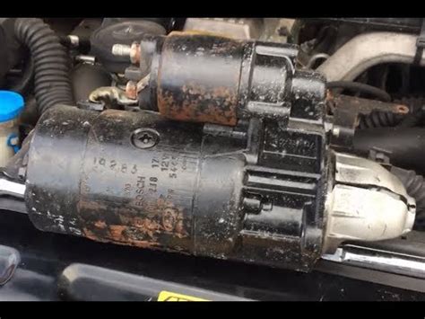 remove starter motor p38 Reader