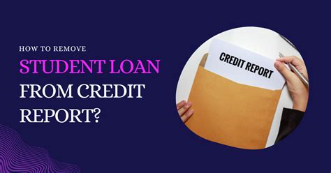 remove student loans from credit report credit reporting timelines illustration