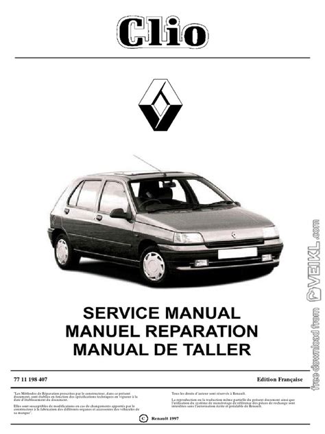 renault clio service manual 2003 Doc