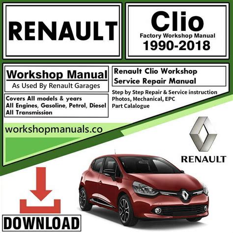 renault clio workshop manual pdf free download PDF