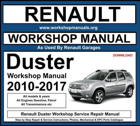 renault duster manual pdf Epub