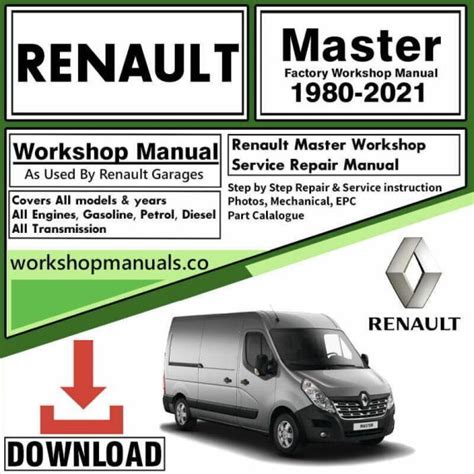 renault master service manual download Doc