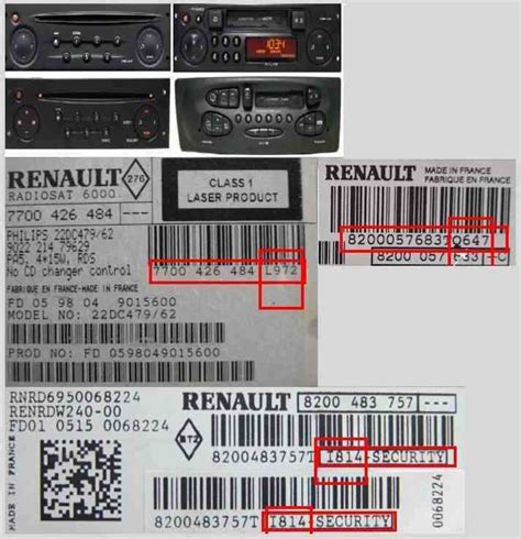 renault megane stereo code Reader