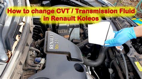 renault scenic automatic transmission fluid Doc