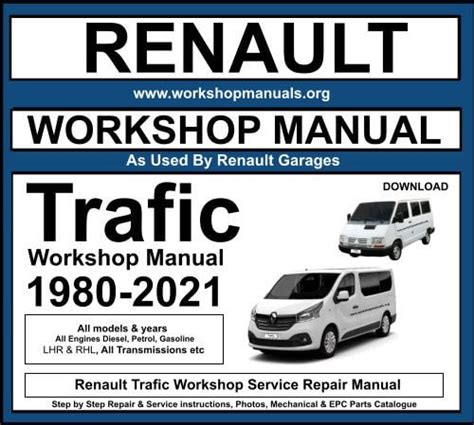 renault trafic service manual Kindle Editon