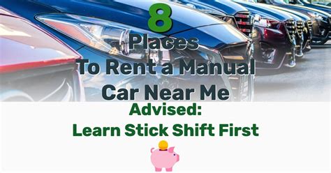 rent a car to learn manual Epub