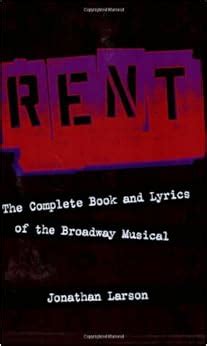 rent the complete book and lyrics of the broadway musical Reader