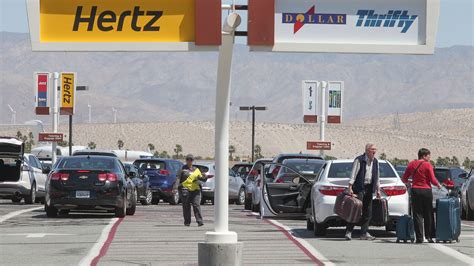 rental cars palm springs airport