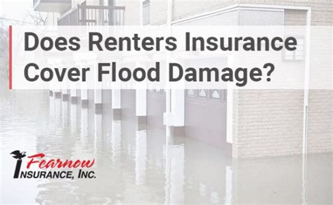 renters insurance cover flood damage