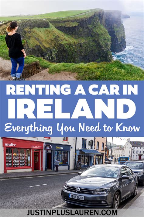 renting a car in ireland