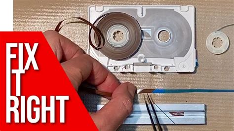 repair broken audio cassette tape Epub