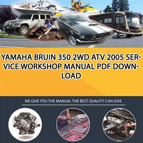 repair manual download yamaha bruin Reader
