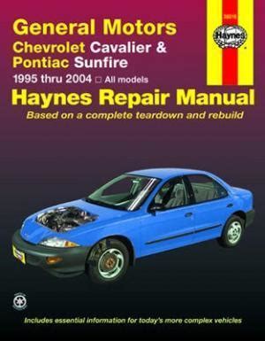 repair manual for 1996 pontiac sunfire Doc