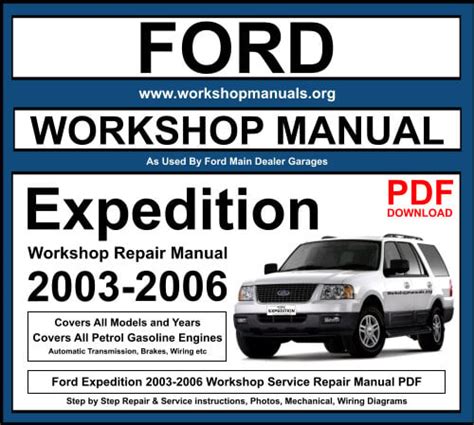 repair manual for 2003 ford expedition Kindle Editon