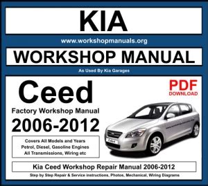 repair manual for kia ceed 16 Kindle Editon