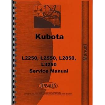 repair manual for kubota l2850 Epub