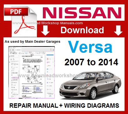 repair manual for nissan versa 2008 free download Doc