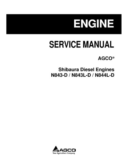 repair manual for shibaura n844l diesel engine Reader