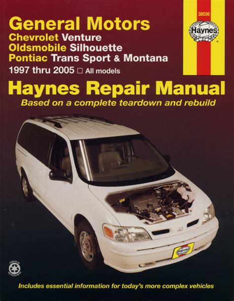 repair manual haynes chevrolet venture PDF