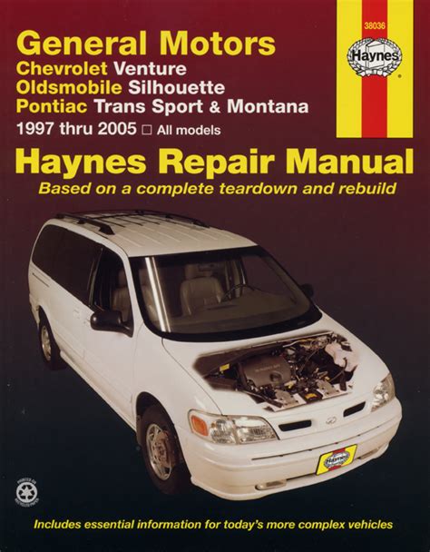 repair manual haynes chevrolet venture pdf PDF