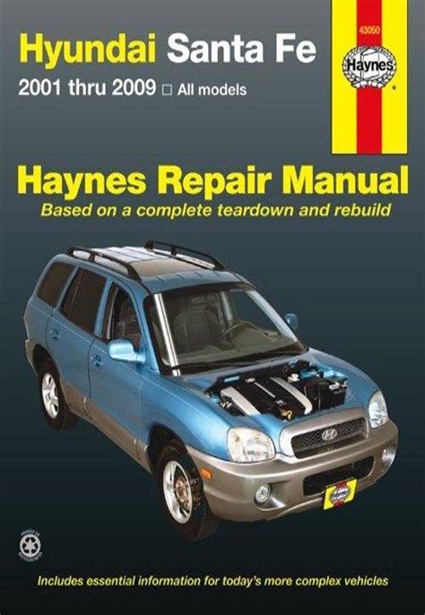 repair manual hyundai santa fe PDF