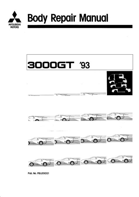 repair manual mitsubishi 3000gt PDF