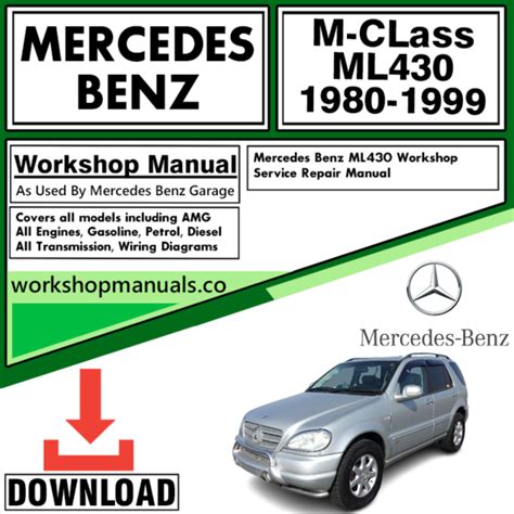 repair manual ml430 1999 Epub