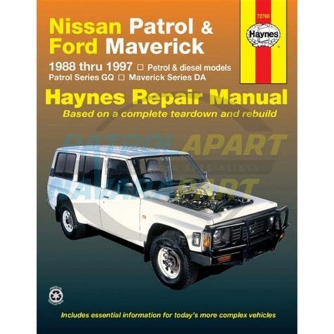 repair manual nissan patrol gq Epub