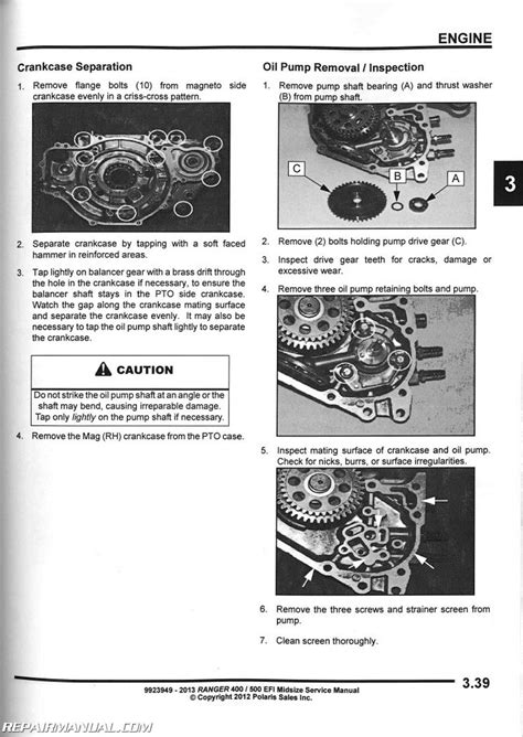 repair manual polaris ranger 500 PDF