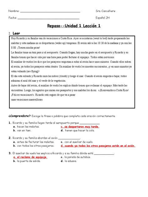 repaso answer key online Doc