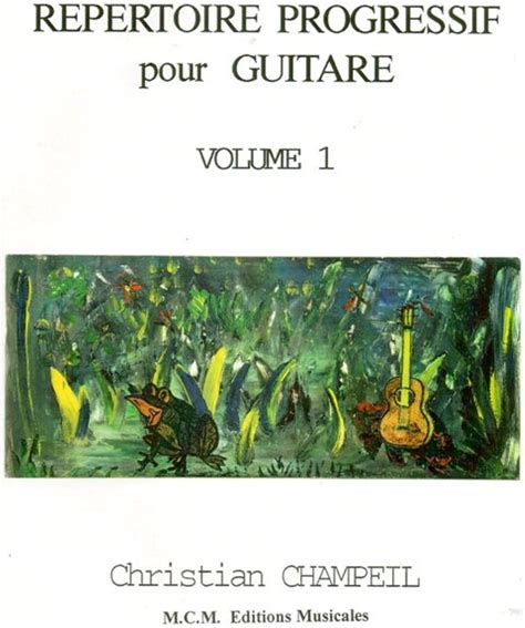 repertoire progressif pour guitare Kindle Editon