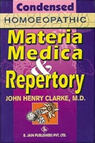 repertory to herings condensed materia medica homeopathy Doc